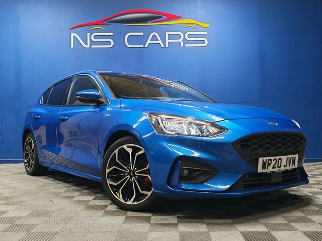 Ford Focus Ecoboost St-line X Hatchback Blue