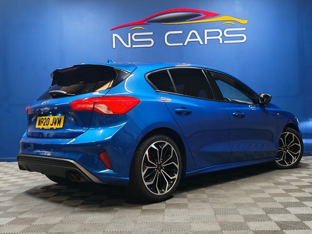 Ford Focus Ecoboost St-line X Hatchback Blue #5