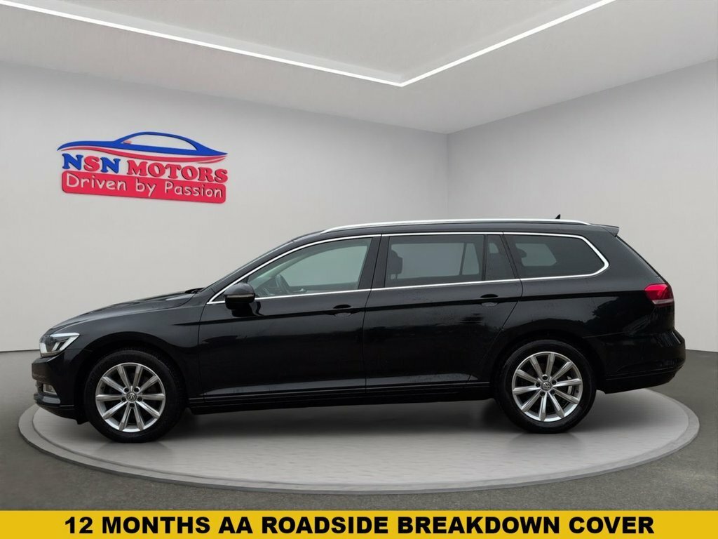 Volkswagen Passat 1.6 Tdi Se Business Estate Dsg Euro 6 Black #3