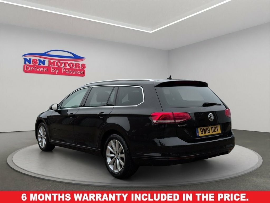 Volkswagen Passat 1.6 Tdi Se Business Estate Dsg Euro 6 Black #2