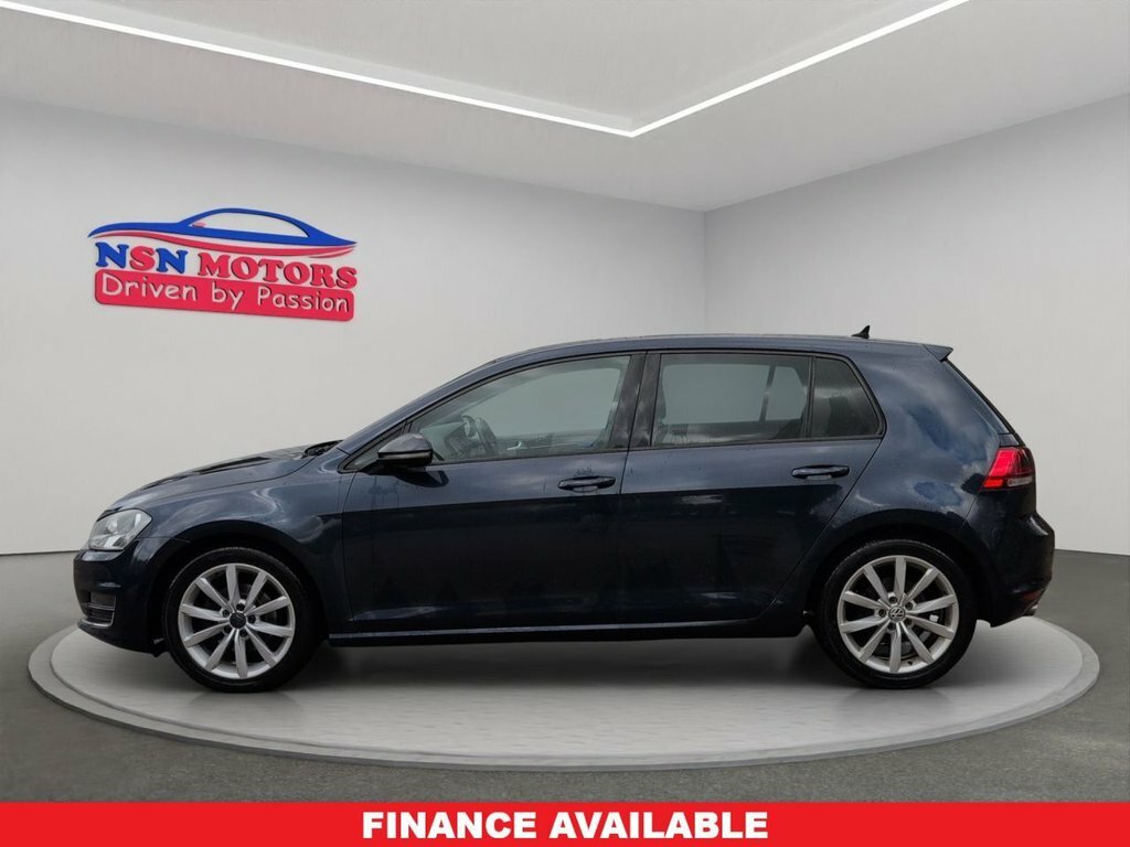 Volkswagen Golf 2.0 Tdi Bluemotion Tech Gt Hatchback Ds DF63RWX Blue #3