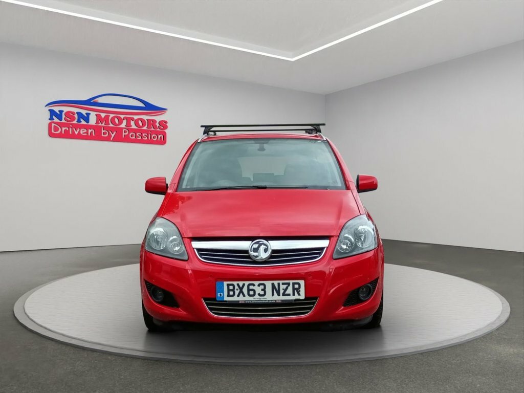 Vauxhall Zafira 1.7 Cdti Ecoflex Design Mpv Euro BX63NZR Red #6