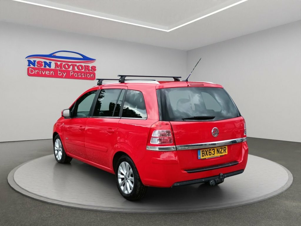 Vauxhall Zafira 1.7 Cdti Ecoflex Design Mpv Euro BX63NZR Red #2