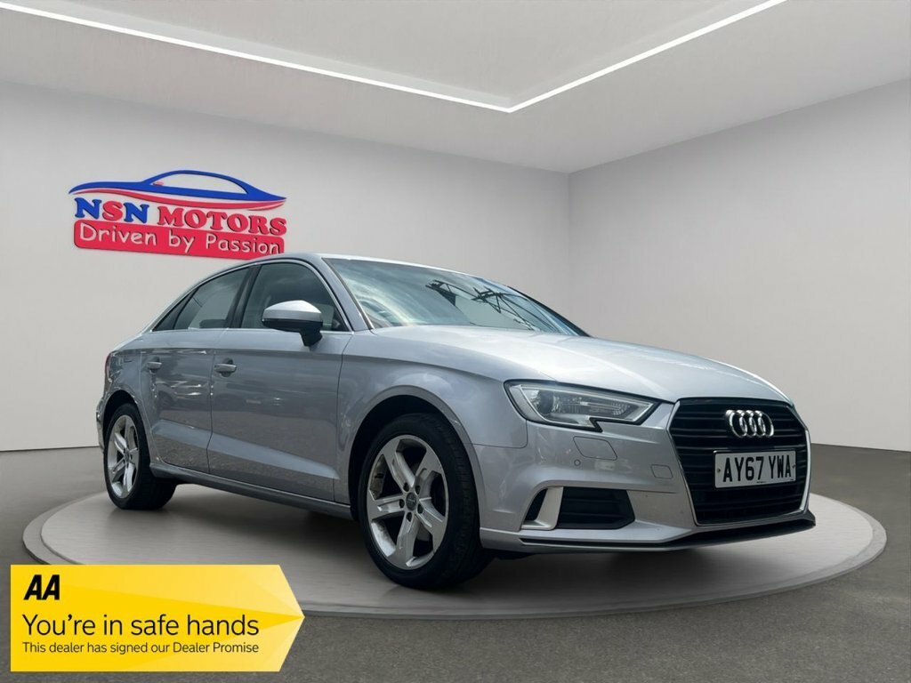 Audi A3 1.5 Tfsi Cod Sport Saloon S Tronic Euro Silver