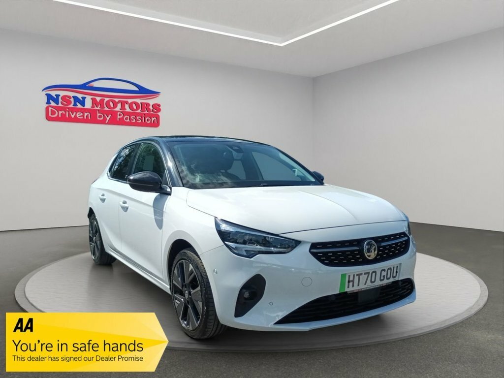 Vauxhall Corsa-e 50Kwh Elite Nav Hatchback 7.4Kw White