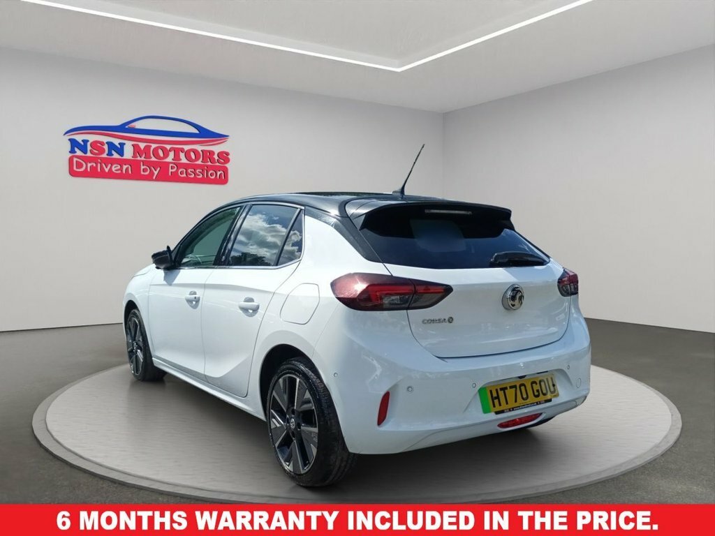 Vauxhall Corsa-e 50Kwh Elite Nav Hatchback 7.4Kw HT70GOU White #2