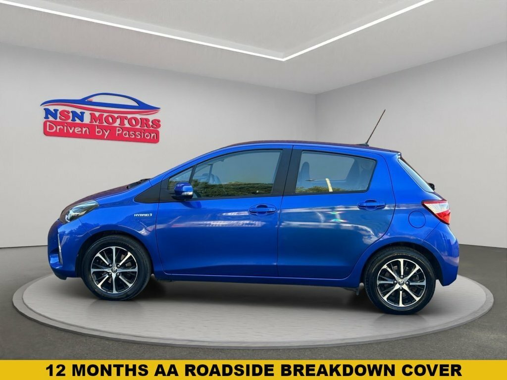 Toyota Yaris 1.5 Vvt-h Icon Tech Hatchback Hybrid E- LM68MTF Blue #3