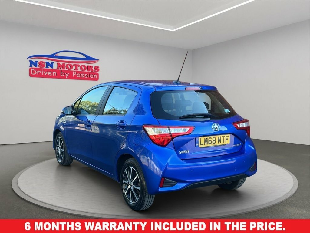Toyota Yaris 1.5 Vvt-h Icon Tech Hatchback Hybrid E- LM68MTF Blue #2