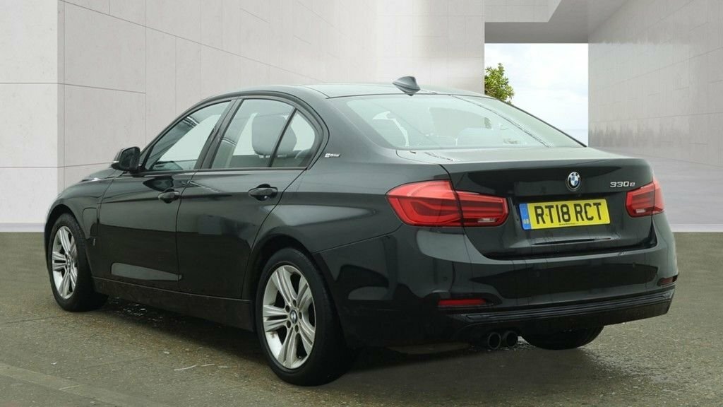 BMW 3 Series 2.0 330E 7.6Kwh Sport Saloon Plug-in Hy RT18RCT Black #3