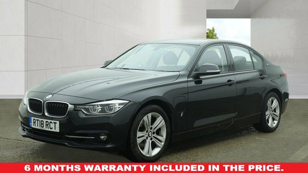 BMW 3 Series 2.0 330E 7.6Kwh Sport Saloon Plug-in Hy RT18RCT Black #2