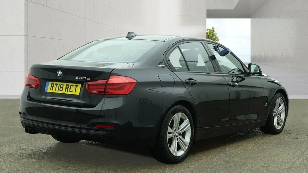 BMW 3 Series 2.0 330E 7.6Kwh Sport Saloon Plug-in Hy RT18RCT Black #4