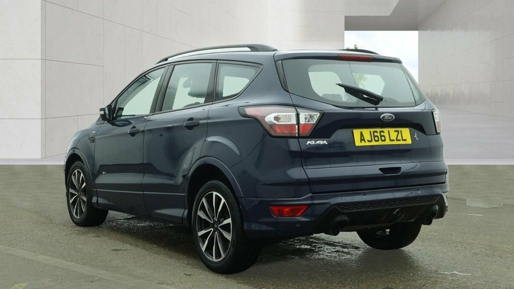 Ford Kuga 2.0 Tdci Ecoblue St-line Suv Awd AJ66LZL Blue #2