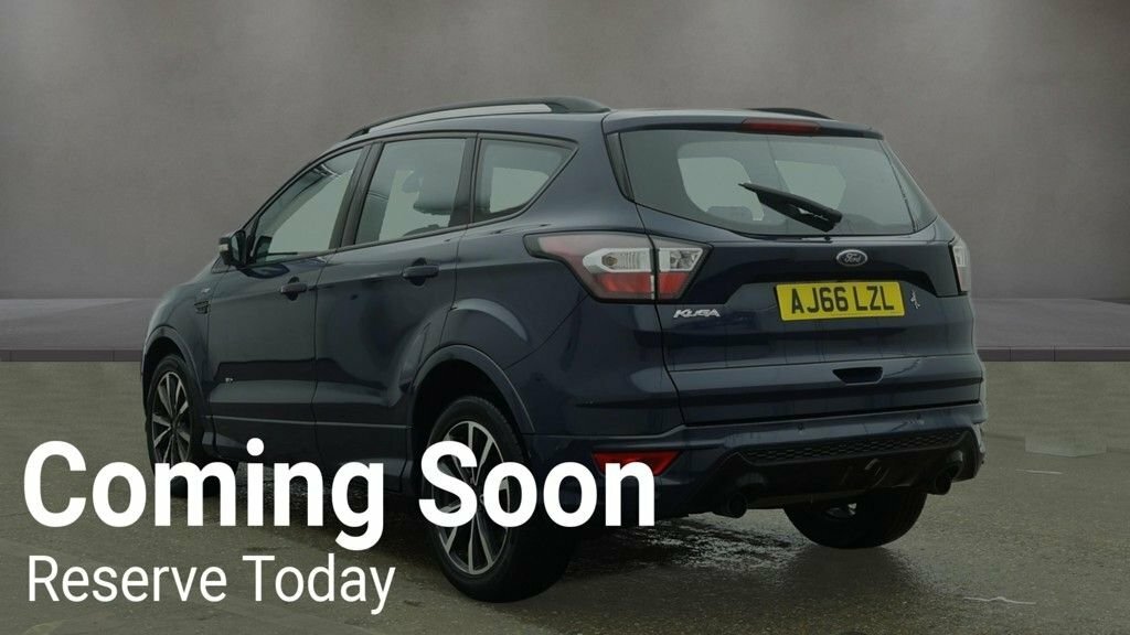 Ford Kuga 2.0 Tdci Ecoblue St-line Suv Awd AJ66LZL Blue #3