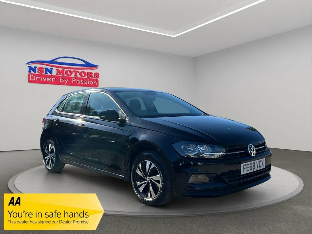 Volkswagen Polo 1.0 Se Hatchback Euro 6 Ss 7 Black