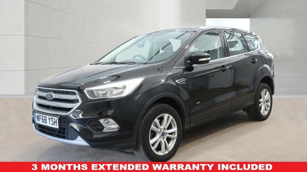 Ford Kuga 2.0 Tdci Ecoblue Zetec Suv Awd E WF68YSH Black #2