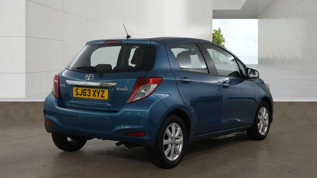 Toyota Yaris 1.0 Vvt-i Tr Hatchback Euro 5 6 Blue #4