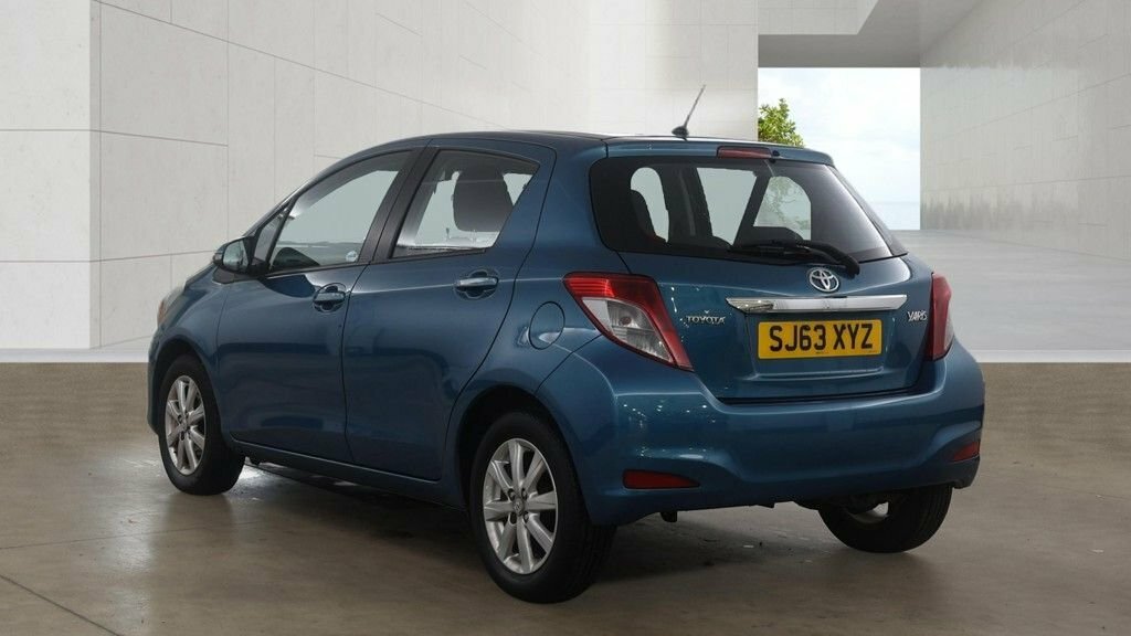 Toyota Yaris 1.0 Vvt-i Tr Hatchback Euro 5 6 Blue #3
