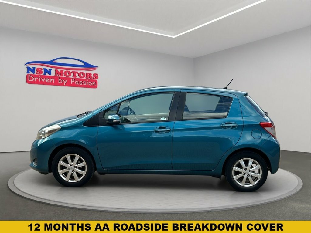 Toyota Yaris 1.0 Vvt-i Tr Hatchback Euro 5 6 Blue #3