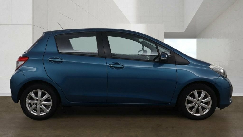 Toyota Yaris 1.0 Vvt-i Tr Hatchback Euro 5 6 Blue #5
