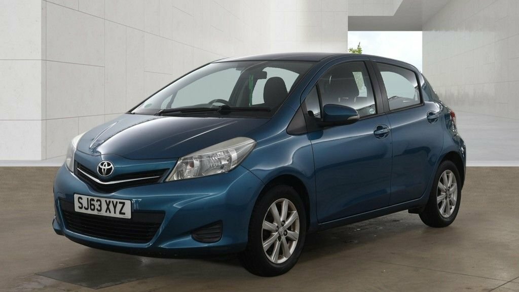 Toyota Yaris 1.0 Vvt-i Tr Hatchback Euro 5 6 Blue #2