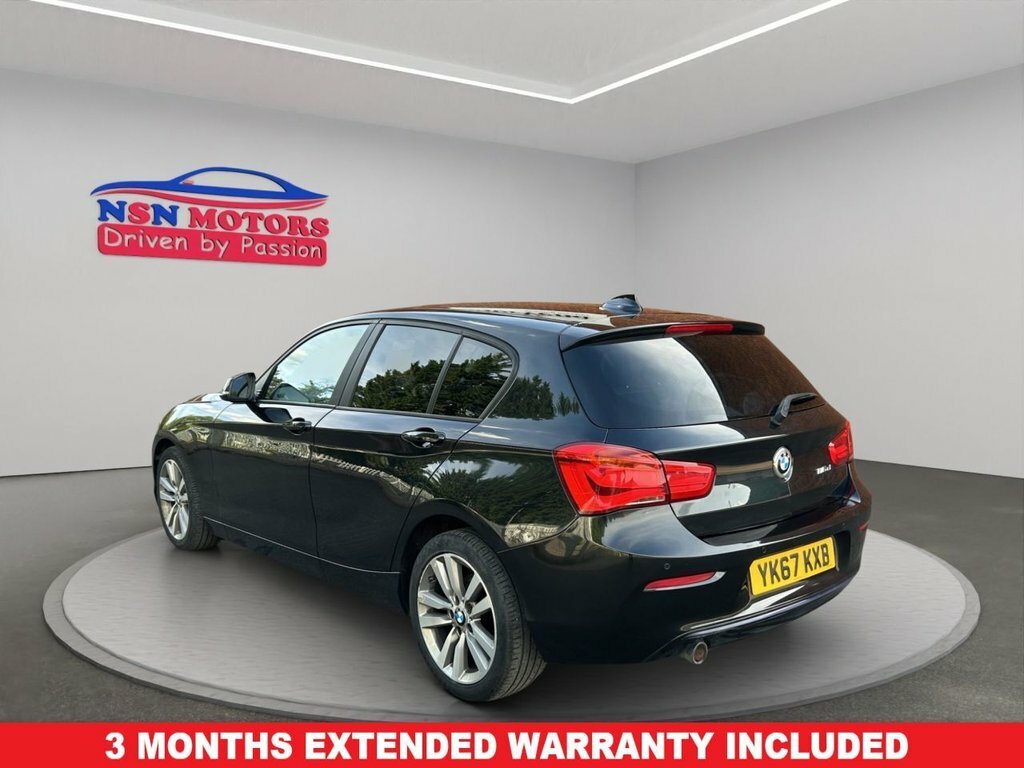 BMW 1 Series 1.5 116D Sport Hatchback Euro 6 Black #2