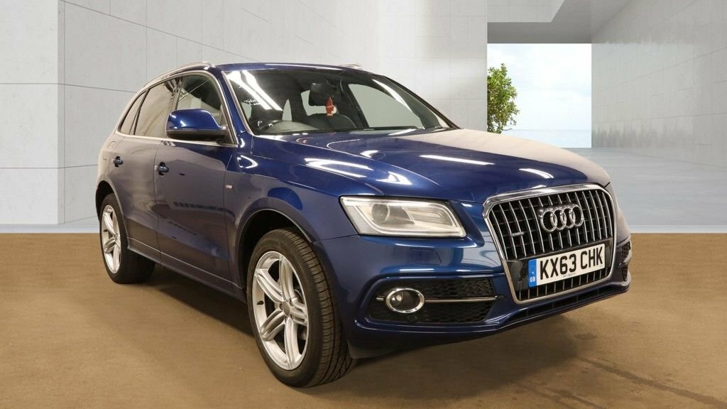 Audi Q5 2.0 Tfsi S Line Plus Suv Tiptronic Quat Blue