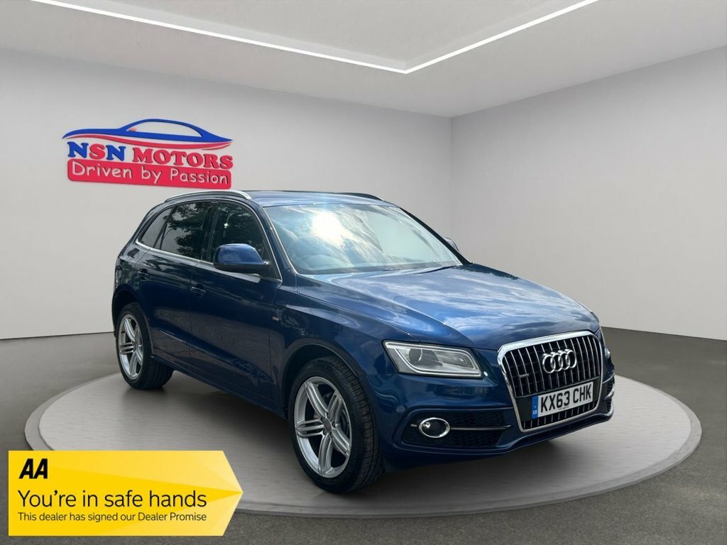 Audi Q5 2.0 Tfsi S Line Plus Suv Tiptronic Quat KX63CHK Blue