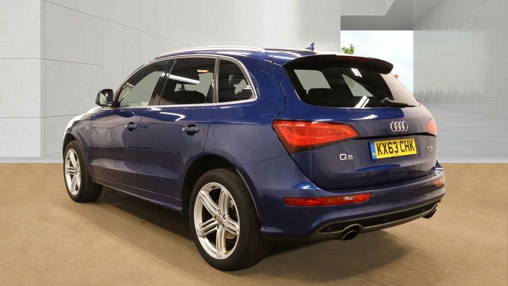 Audi Q5 2.0 Tfsi S Line Plus Suv Tiptronic Quat Blue #2