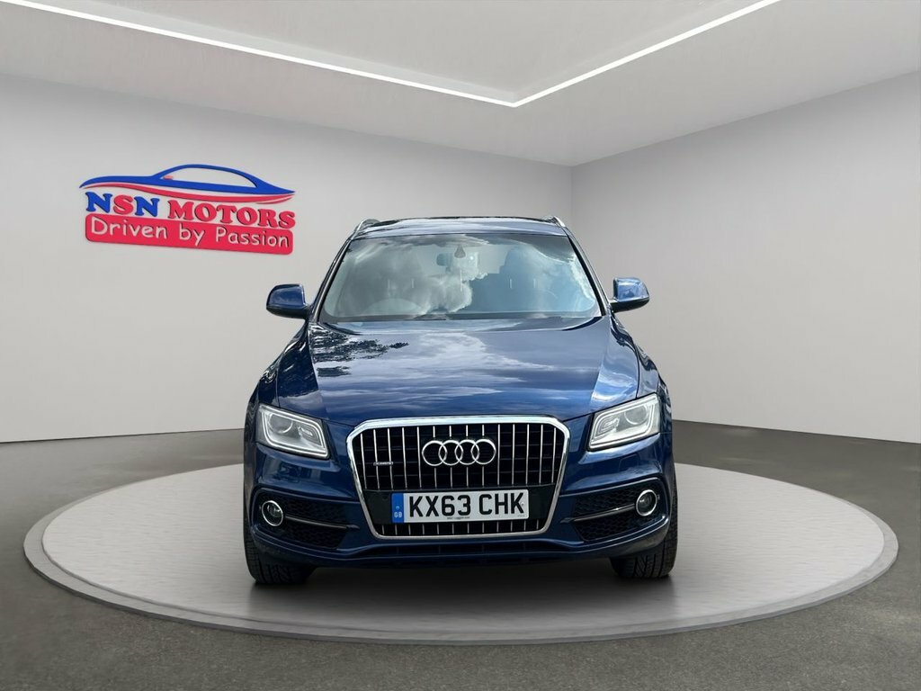 Audi Q5 2.0 Tfsi S Line Plus Suv Tiptronic Quat KX63CHK Blue #6