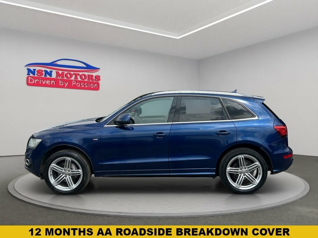 Audi Q5 2.0 Tfsi S Line Plus Suv Tiptronic Quat KX63CHK Blue #3
