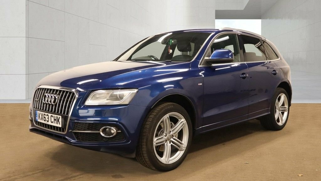 Audi Q5 2.0 Tfsi S Line Plus Suv Tiptronic Quat Blue #4