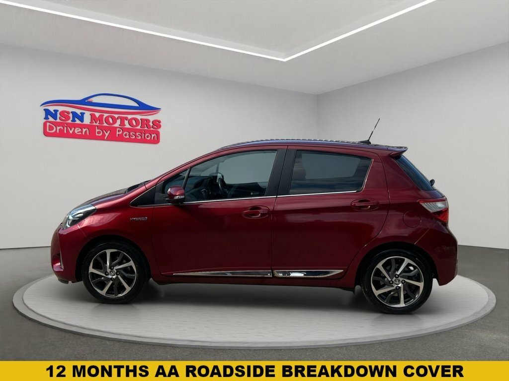 Toyota Yaris 1.5 Vvt-h Excel Hatchback Hybrid E-cvt PE18TZF Red #3