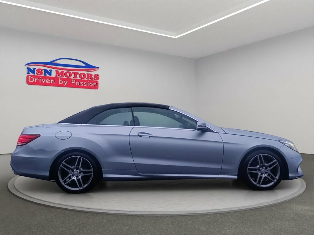 Mercedes-Benz E Class 2.1 E220 Cdi Amg Sport Cabriolet G-tron Silver #6