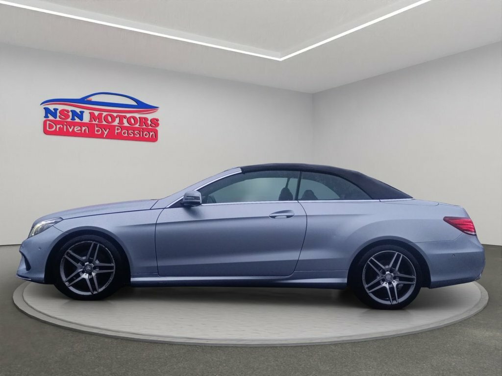 Mercedes-Benz E Class 2.1 E220 Cdi Amg Sport Cabriolet G-tron Silver #3