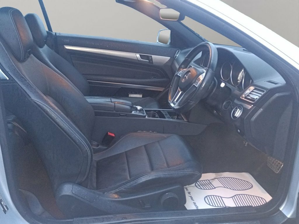 Mercedes-Benz E Class 2.1 E220 Cdi Amg Sport Cabriolet G-tron Silver #4