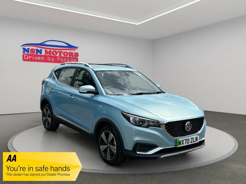 MG ZS 44.5Kwh Exclusive Suv 143 Ps Blue
