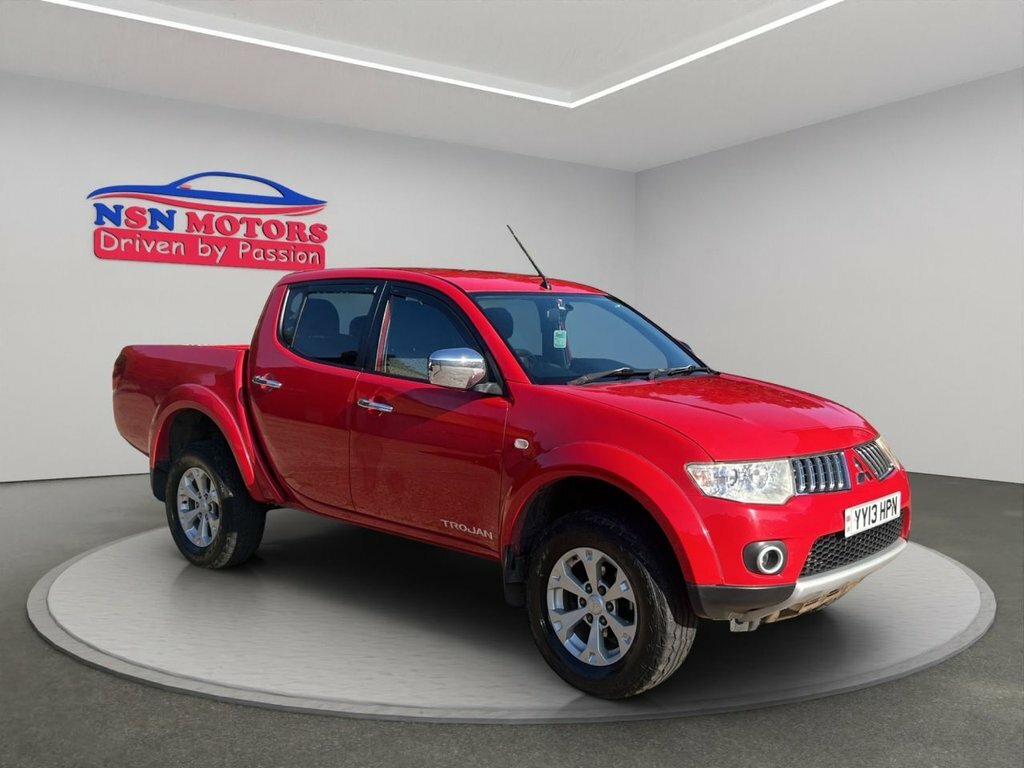 Mitsubishi L200 2.5 Di-d Trojan Pickup Double Cab Manua Red