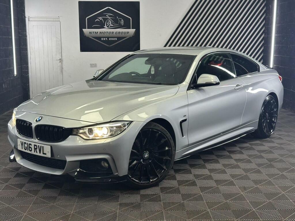 BMW 4 Series 2.0 420D M Sport Xdrive Euro 6 Ss Silver