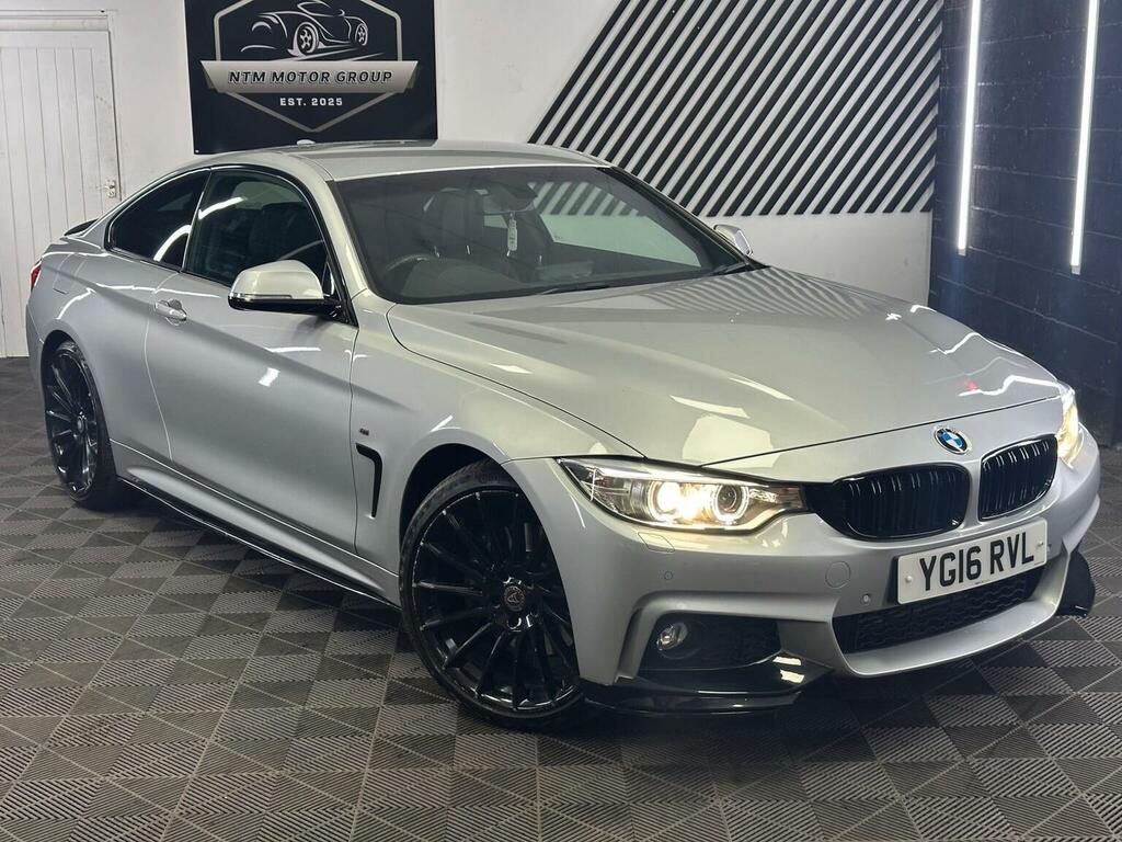 BMW 4 Series 2.0 420D M Sport Xdrive Euro 6 Ss Silver #2