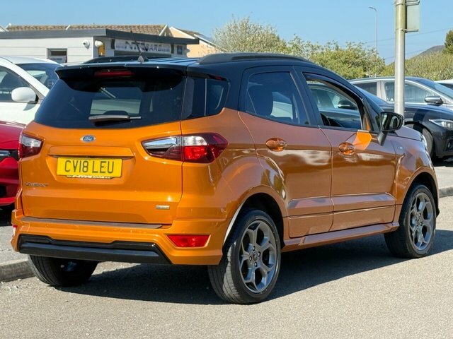 Ford Ecosport Ecoboost St-line Suv CV18LEU Orange #3
