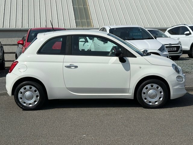 Fiat 500 Pop Hatchback White #2