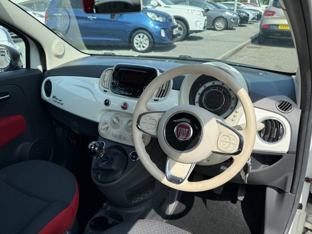 Fiat 500 Pop Hatchback White #5