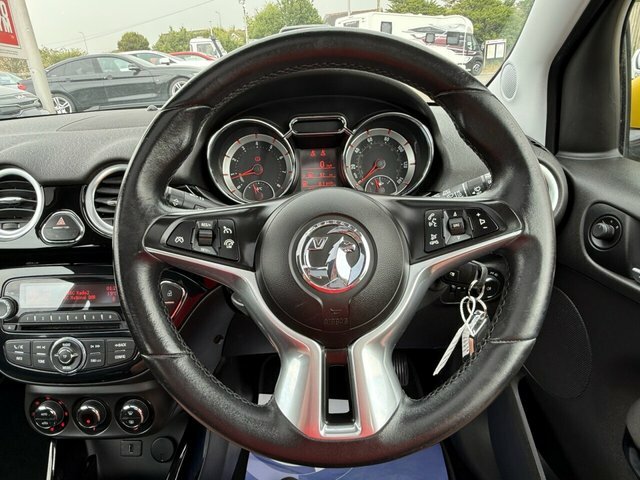 Vauxhall Adam Glam Hatchback WL65DLF Yellow #6