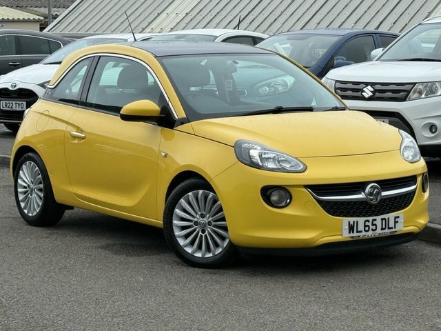 Vauxhall Adam Glam Hatchback Yellow