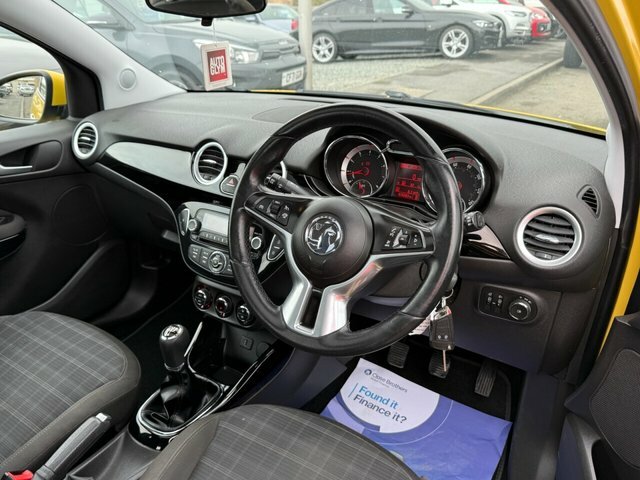 Vauxhall Adam Glam Hatchback WL65DLF Yellow #5
