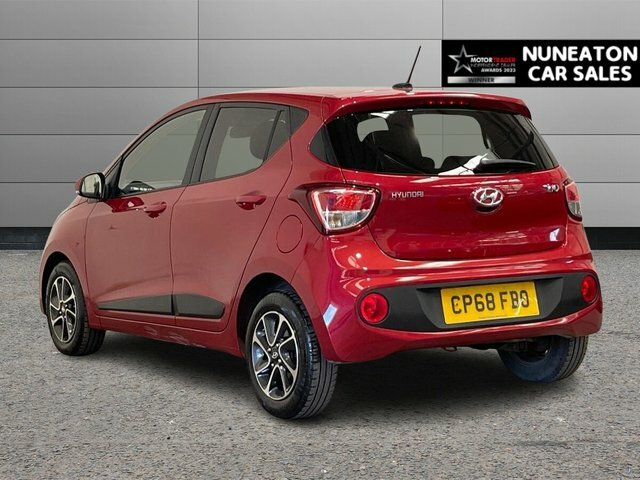 Hyundai I10 1.2 Premium Hatchback Euro 6 87 Red #4