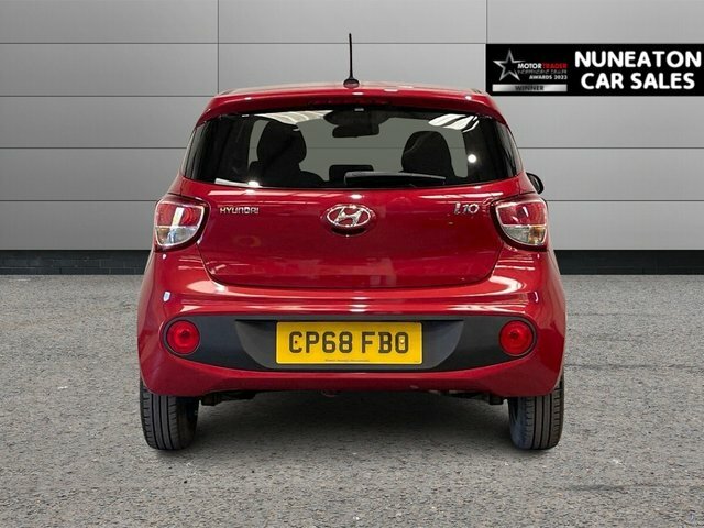 Hyundai I10 1.2 Premium Hatchback Euro 6 87 Red #3