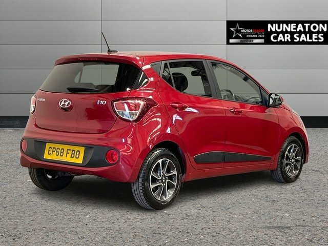 Hyundai I10 1.2 Premium Hatchback Euro 6 87 Red #2