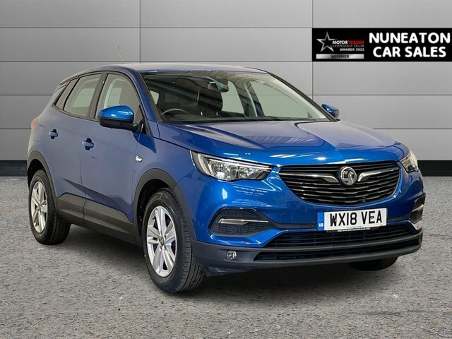 Vauxhall Grandland X 1.2 Turbo Se Suv Euro 6 Ss 1 Blue