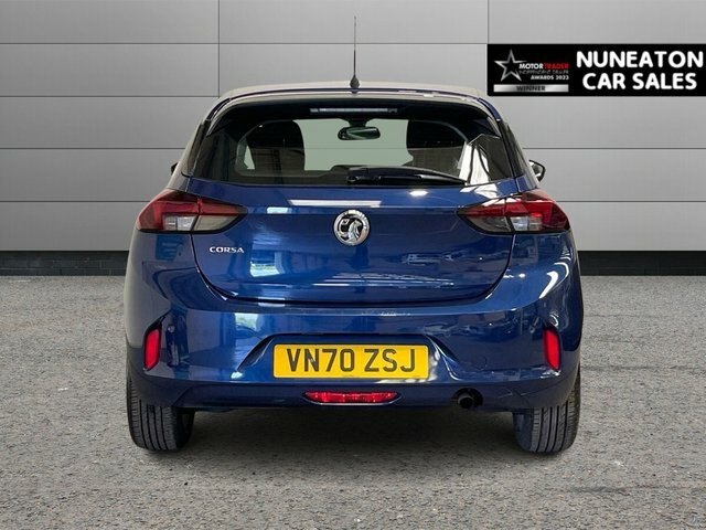 Vauxhall Corsa 1.2 Se Nav Premium Hatchback Eur VN70ZSJ Blue #4